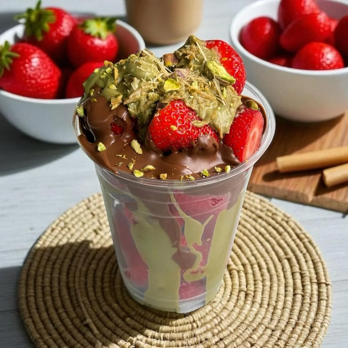 Layer Cup Chocolat - spécialité Sugar N'co Marrakech