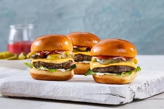 Mini Burger Dubai - spécialité Sugar N'co Marrakech